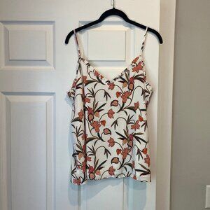 LOFT Floral Tank Top